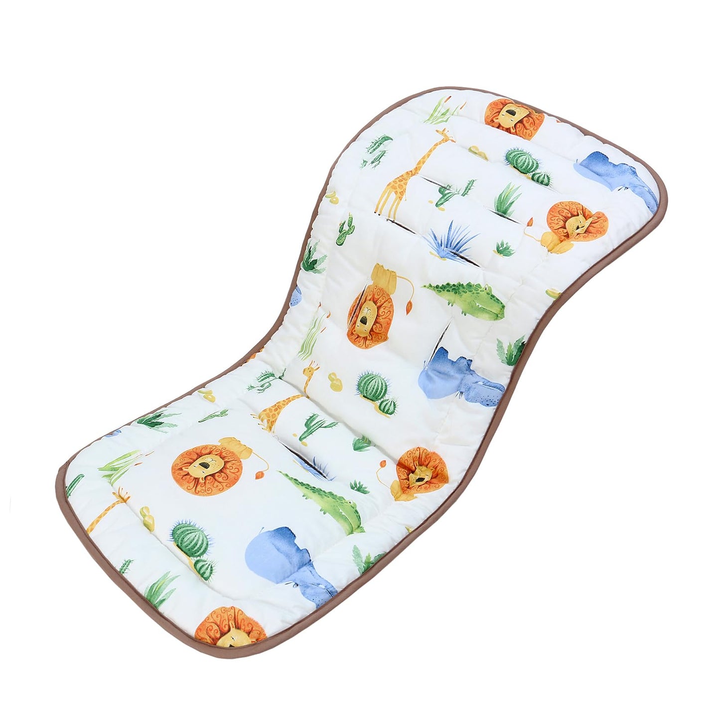 Baby Sitzauflage für Kinderwagen,Baby Sitzeinlage aus 100% Baumwolle Weiche und Reversible Autositz Kinderwagenauflage für Babyschale Buggy