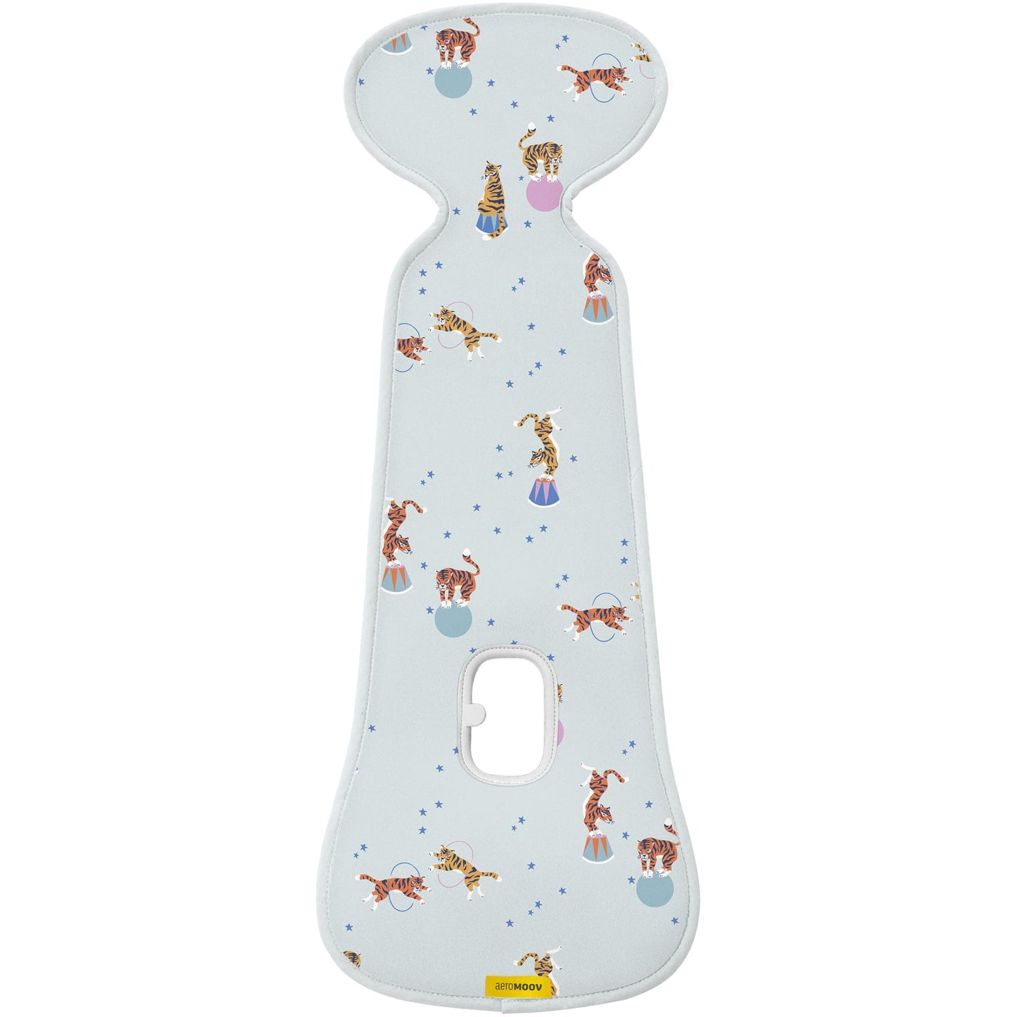 Aeromoov - Baby Sitzauflage Air Layer - Einlage Für Autositz oder Kinderwagen - Gruppe 0 - Antischwitz Sommerbezug - Bio-Baumwolle - Anthracite