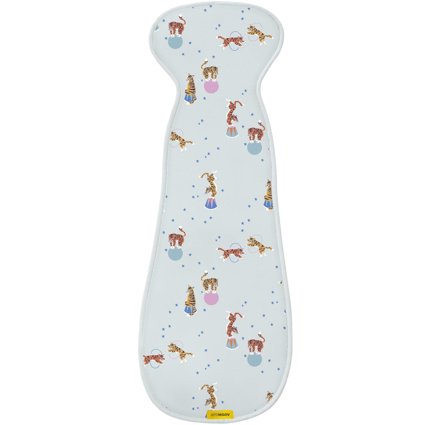 Aeromoov - Baby Sitzauflage Air Layer - Einlage Für Autositz oder Kinderwagen - Gruppe 0 - Antischwitz Sommerbezug - Bio-Baumwolle - Anthracite
