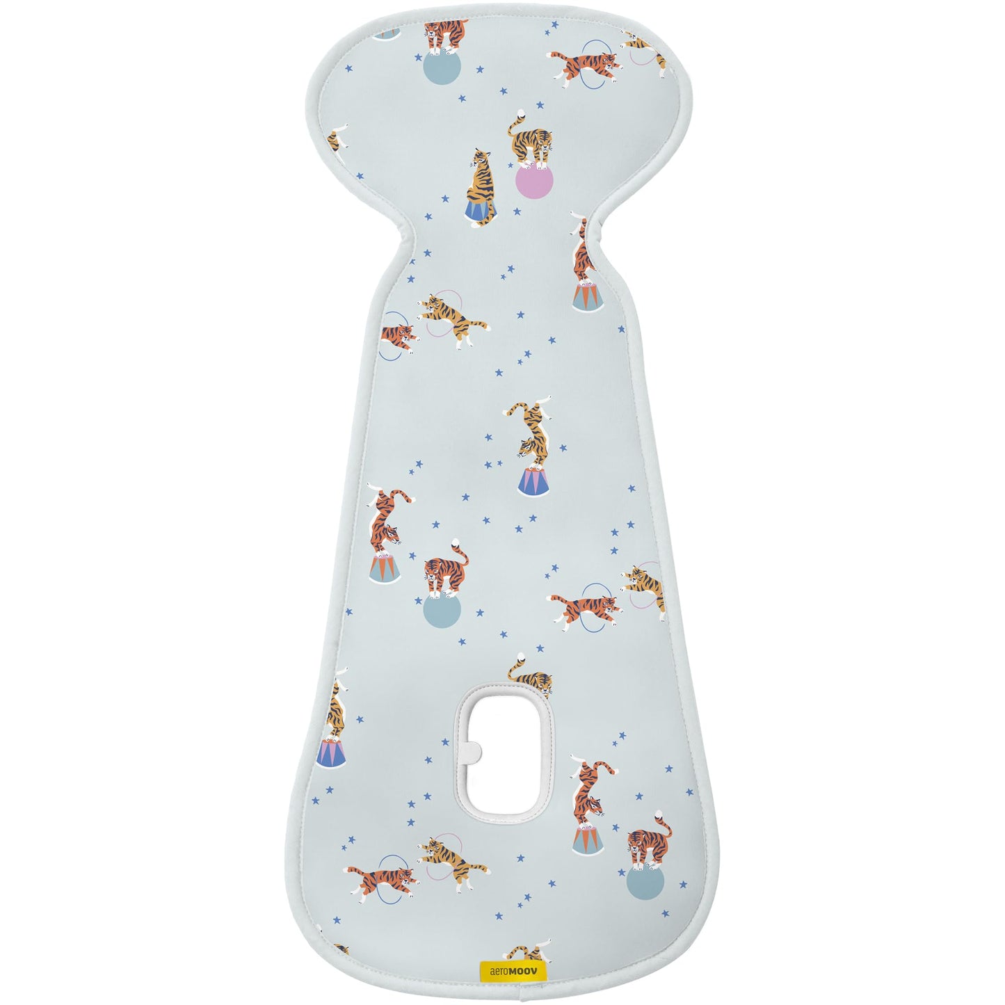 Aeromoov - Baby Sitzauflage Air Layer - Einlage Für Autositz oder Kinderwagen - Gruppe 0 - Antischwitz Sommerbezug - Bio-Baumwolle - Anthracite
