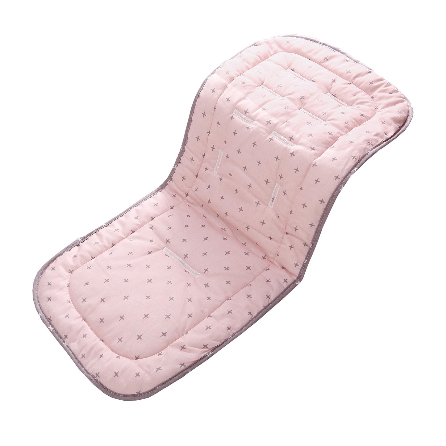Baby Sitzauflage für Kinderwagen,Baby Sitzeinlage aus 100% Baumwolle Weiche und Reversible Autositz Kinderwagenauflage für Babyschale Buggy