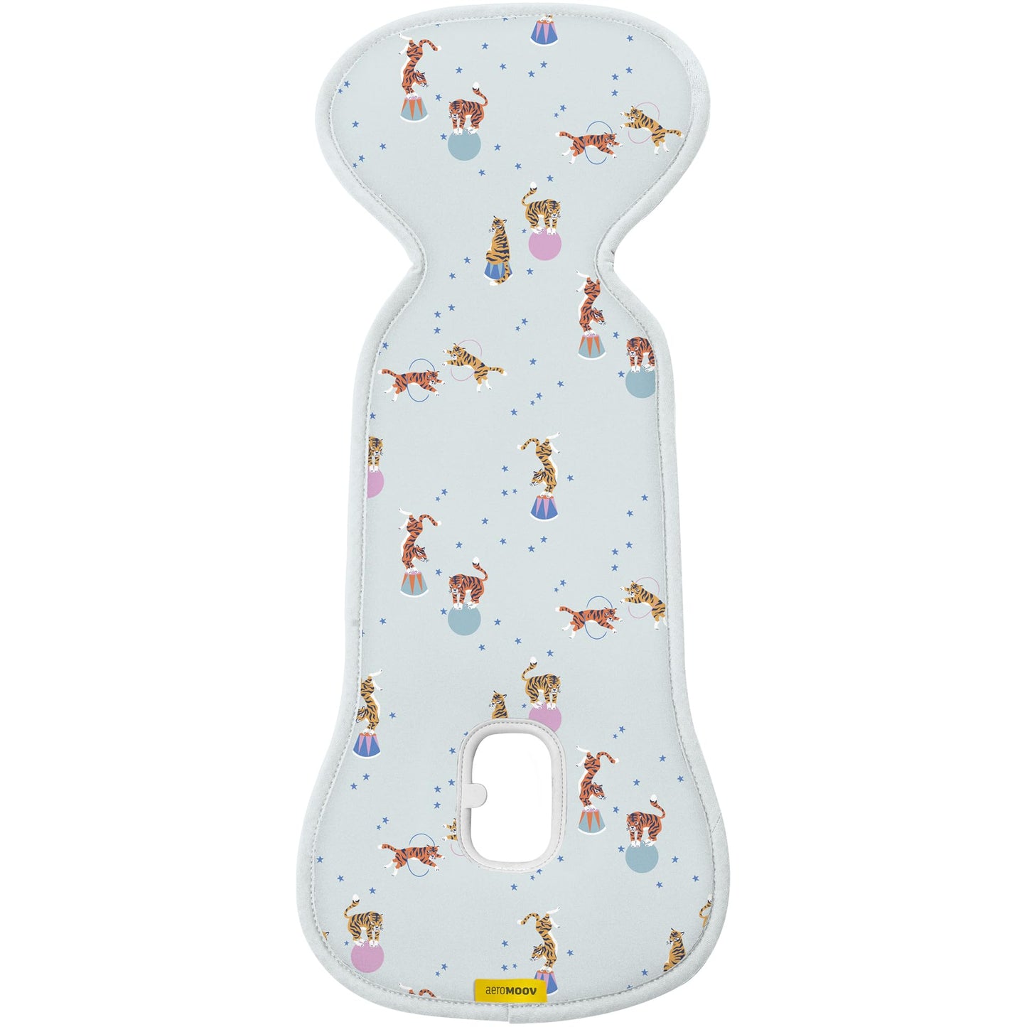 Aeromoov - Baby Sitzauflage Air Layer - Einlage Für Autositz oder Kinderwagen - Gruppe 0 - Antischwitz Sommerbezug - Bio-Baumwolle - Anthracite