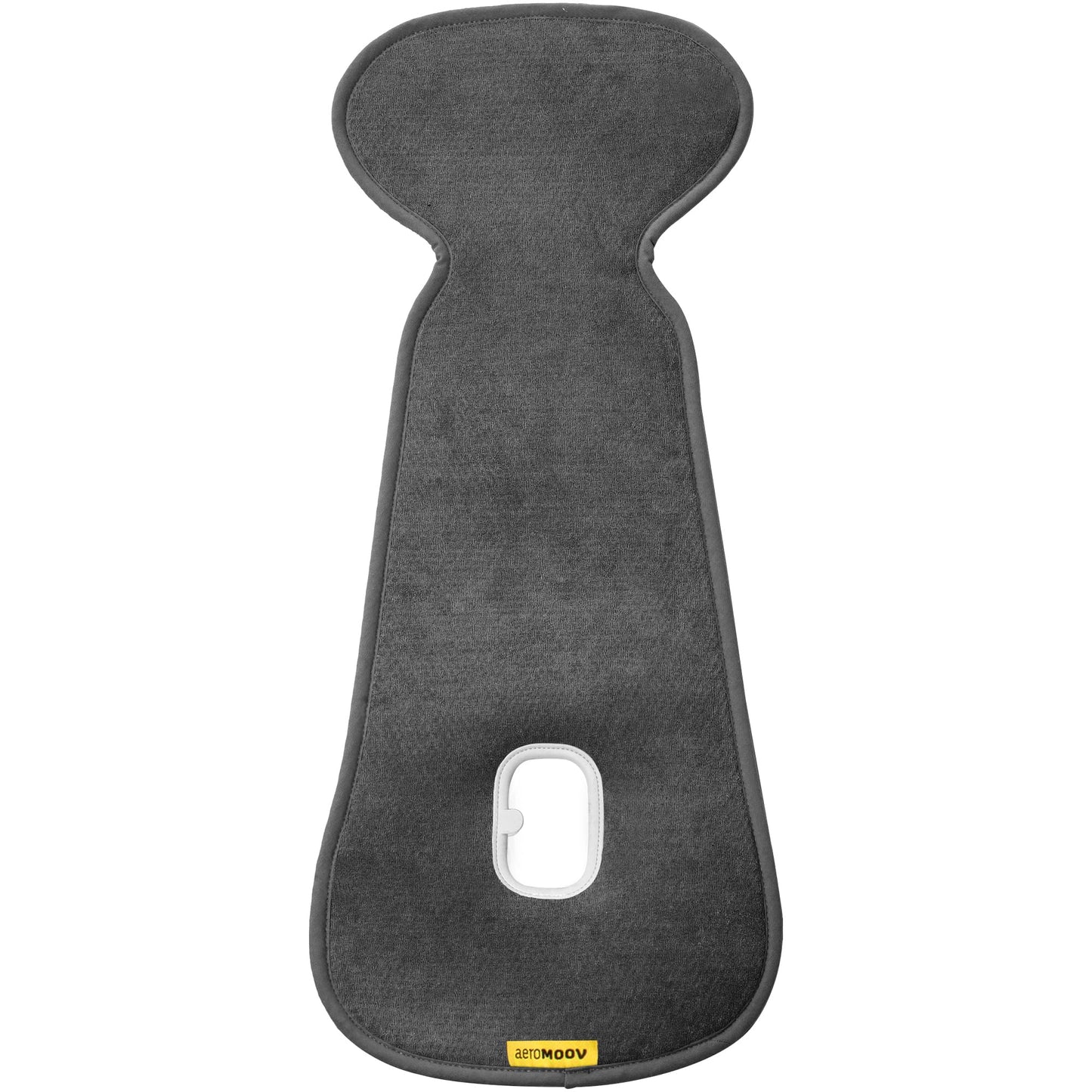 Aeromoov - Baby Sitzauflage Air Layer - Einlage Für Autositz oder Kinderwagen - Gruppe 0 - Antischwitz Sommerbezug - Bio-Baumwolle - Anthracite