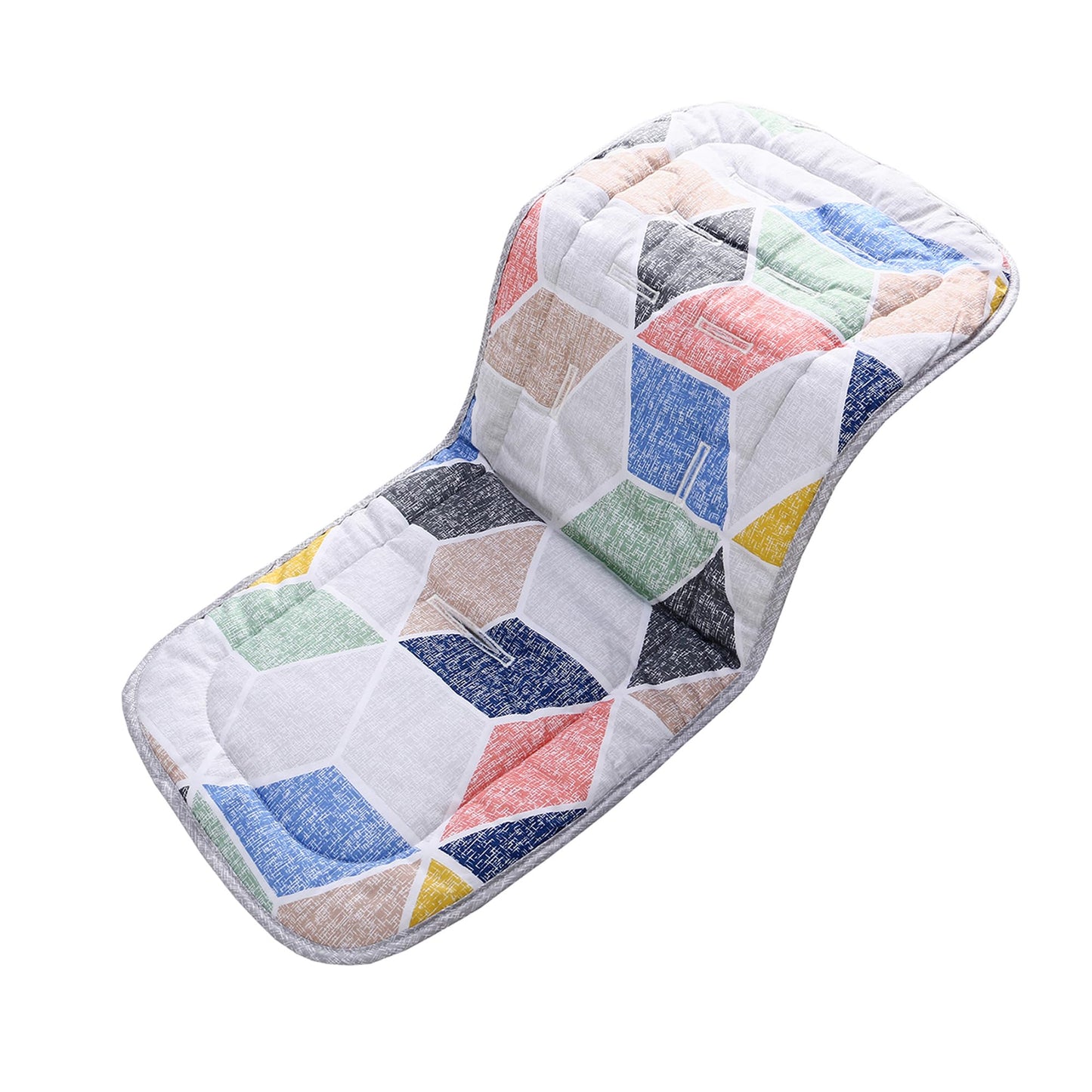 Baby Sitzauflage für Kinderwagen,Baby Sitzeinlage aus 100% Baumwolle Weiche und Reversible Autositz Kinderwagenauflage für Babyschale Buggy