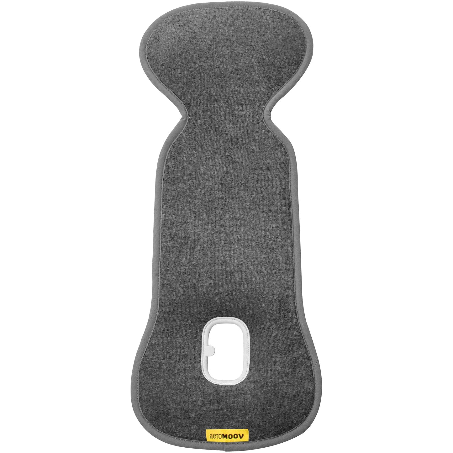Aeromoov - Baby Sitzauflage Air Layer - Einlage Für Autositz oder Kinderwagen - Gruppe 0 - Antischwitz Sommerbezug - Bio-Baumwolle - Anthracite