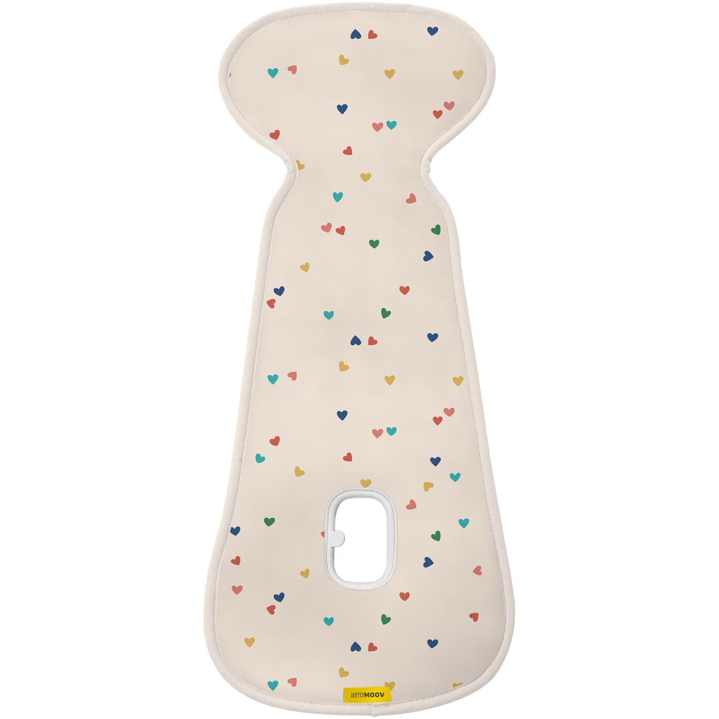 Aeromoov - Baby Sitzauflage Air Layer - Einlage Für Autositz oder Kinderwagen - Gruppe 0 - Antischwitz Sommerbezug - Bio-Baumwolle - Anthracite